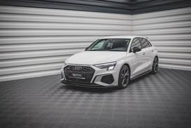 Maxton Design Front Splitter V.1 Audi S3 / A3 S-Line 8Y AU-A3-8Y-SLINE-FD1G