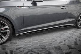 Maxton Design Side Skirts Diffusers Audi S5 Coupe / A5 S-Line Coupe F5 Facelift AU-S5-2F-SD2G