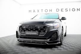 Maxton Design Front Splitter Audi SQ8 / Q8 S-Line Mk1 Facelift AU-Q8-1F-SLINE-FD1G+FD1RG