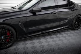 Maxton Design Side Skirts Diffusers V.2 BMW M8 Gran Coupe F93 / 8 Gran Coupe M-Pack G16 BM-M8-G16-GC-SD2G