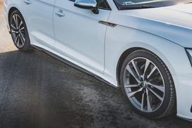 Maxton Design Side Skirts Diffusers Audi S5 / A5 S-Line Sportback F5 Facelift AU-S5-2F-SD1G