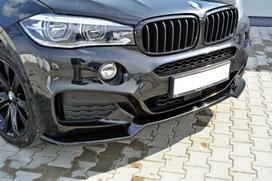 Maxton Design FRONT SPLITTER v.1 for BMW X6 F16 MPACK BM-X6-16-MPACK-FD1G