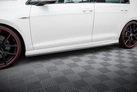 Maxton Design Side Skirts Diffusers V.3 Volkswagen Golf R / R-Line Mk7 VW-GO-7-R-SD3G
