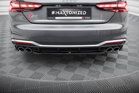 Maxton Design Rear Splitter for Audi S5 Sportback / Coupe F5 Facelift AU-S5-2F-SB-RD1G