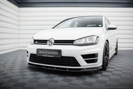 Maxton Design Front Splitter V.6 Volkswagen Golf R / R-Line Mk7 VW-GO-7-R-FD6G