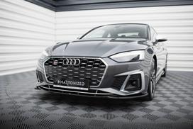 Maxton Design Front Splitter V.1 Audi S5 / A5 S-Line F5 Facelift AU-S5-2F-FD1G