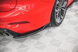 Maxton Design Rear Side Splitters for V.4 (For rear valance v.1) Ford Focus ST-Line Estate Mk4 FO-FO-4-STLINE-ES-RSD4G