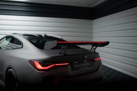 Maxton Design Carbon Spoiler With Internal Brackets Uprights + LED BMW M4 G82 / G82 Facelift / M440i / 4 M-Pack G22 / G22 Facelift CF-BM-4-G82-M-WING5-INT-245-P+LED