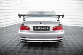 Maxton Design Carbon Spoiler With External Brackets Uprights BMW 3 Coupe E46 CF-BM-3-46-C-WING5-EXT-245-P