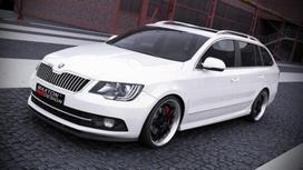 Maxton Design Side Skirts Skoda Superb Mk2 SK-SU-2-S1A