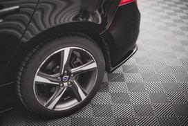 Maxton Design Rear Side Splitters Volvo S60 R-Design Mk2 Facelift VO-S60-2F-RDESIGN-RSD1G