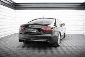 Maxton Design Rear Valance Audi A5 Coupe / Cabrio S-Line 8T (Single side dual exhaust version) AU-S5-1-RS1GOO_