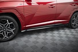 Maxton Design Side Skirts Diffusers Hyundai Tucson N-Line Mk4 HY-TU-4-NLINE-SD1G