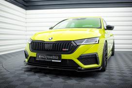 Maxton Design Front Splitter V.2 Skoda Octavia RS Mk4 SK-OC-4-RS-FD2G