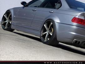 Maxton Design SIDE SKIRTS BMW 3 E46 - 4 DOOR SALOON < M3 LOOK > BM-3-46-S1SA