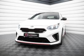 Maxton Design Street Pro Front Splitter Kia Ceed GT Mk3 / Proceed Mk1 KICE3GTCNC-FD1B