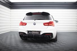 Maxton Design Rear Valance V.3 BMW 1 M-Pack F20 Facelift (Version with single exhaust on one side) BM-1-F20F-M-RS3GO_