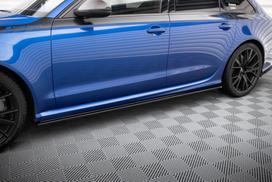 Maxton Design Side Skirts Diffusers V.1 Audi RS6 C7 / C7 Facelift AU-RS6-C7-SD1G