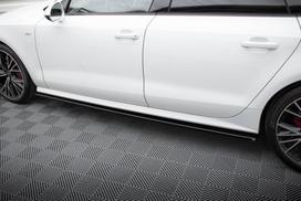 Maxton Design Side Skirts Diffusers Audi S7 / A7 S-Line C7 FL AU-A7-1F-SLINE-SD1G