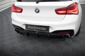 Maxton Design Rear Valance V.3 BMW 1 M-Pack F20 Facelift (Single side dual exhaust version) BM-1-F20F-M-RS3GOO_