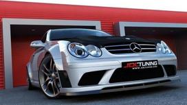 Maxton Design BODYKIT + BONNET MERCEDES CLK W209 BLACK SERIES LOOK ME-CLK-209-BLACK-BK2FP