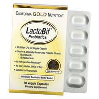 Probiotikai, LactoBif Probiotics 30 milijardų, California Gold Nutrition 60 kaps. (69427002) 60vcaps