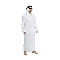 Arabų Vidurio JAE Cosplay galvos juosta vyriški chalatai su galvos juosta One Size balta