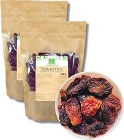 Džiovinti pomidorai su druska 1 kg (2 x 500 g) iš "Green Essence" - 100% natūralūs pomidorai - rafinuoti su jūros druska - be sieros - veganiški - natūralūs (1000 g)