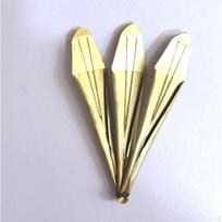 Folk Instrument Jaw Harp Beautiful Favor Home Christmas Easy to Play Professional Harmonica for Three Leaf