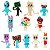 Figures in the World of Dandy (Dandy) Roblox Dandy's World Toys Set 12 pcs 6.5-8.3 cm 6.5 įvairiaspalvis