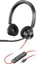 HP Poly Blackwire 3320 Stereo USB-C Headset +USB-C/A Adapter