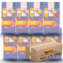 Murrfect Bamboo tofu kraikas katėms aktyvintos anglies kvapo sušokantis, nedulkantis 6l * 8 vnt.