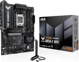ASUS TUF Gaming B850-E WiFi pagrindinė plokštė AMD AM5 lizdas (Ryzen 9000, PCIe 5.0, DDR5 atmintis, WiFi 6E, PCIe Q-Release, BIOS Flashback, Aura Sync)