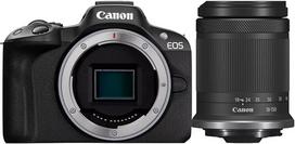 EOS R50 priedėlis + RF-S 18-150mm F3.5-6.3 IS STM