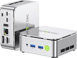 GMKtec G10 mini kompiuteris "Ryzen 5 3500U" (Beats N150), 16GB RAM, 512GB SSD, stalinis kompiuteris biurui ir namams, trigubas 4K ekranas/WiFi/BT/USB-C/DP/ 2.5GbE NIC LAN