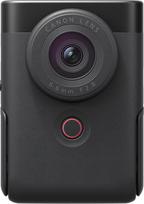 "Canon PowerShot V10 Vlogging Starter Kit" kompaktiškas fotoaparatas - skaitmeninis fotoaparatas (plataus kampo objektyvas, 4K vaizdo kamera, sulankstomas jutiklinis ekranas, stereomikrofonas, trikojis, transliacija, turinio kūrimas)