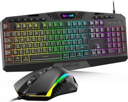 Redragon S101-K zestaw klawiatury i myszy do greed, układ QWERTZ DE,