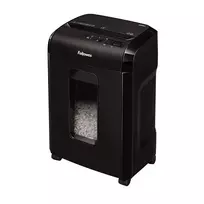 Fellowes Powershred 10M dokumentų naikiklis Smulkinimas itin mažais gabalėliais Juoda