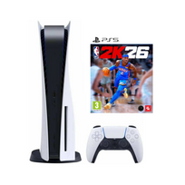 SONY PLAYSTATION 5 DISC + NBA 2K26 ( ne naujas, bet geros  būklės)