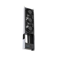 Žaidimų konsolės aušinimo ventiliatorius su RGB apšvietimu, mažo triukšmo, reguliuojamas, USB išorinis aušintuvas PS5 Pro/PS5 Slim juoda
