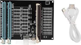 "Fafeicy" grafikos testeris su šviesa Dviejų lizdų AGP PCIE diagnostikos įrankis, skirtas grafikos plokščių remontui ir kompiuterių techninės įrangos testams