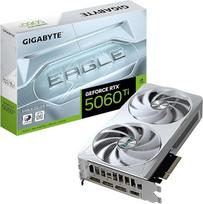 "Gigabyte GeForce RTX 5060 Ti Eagle OC Ice 8G" vaizdo plokštė - 8GB GDDR7, 128 bitų, PCI-E 5.0, 2617 MHz branduolio dažnis, 3x DisplayPort, 1x HDMI, GV-N506TEAGLEOC ICE-8GD