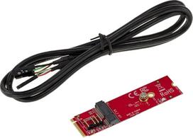 "Kalea Informatique©" adapteris M.2 Key M PLUG TO M.2 Key I/O SLOT