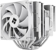 "Thermalright Peerless Assassin 140 White" CPU aušintuvas, 6 šiluminiai vamzdeliai, AGHP technologija, dvigubas PWM ventiliatorius su 1500 aps/min, dvigubas bokšto aušintuvas, skirtas AM5/AM4 ir "Intel LGA 1700/1851/1150/1151/1200, PC CPU aušinimas