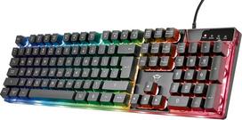 "Trust Gaming GXT 835 Azor" žaidimų klaviatūra Prancūzų AZERTY išdėstymas