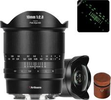 7Artisans 10 mm F2.8 II "Sony E-Mount" objektyvas, itin plataus kampo "Fisheye" objektyvas, pilno formato, 185° rankinis fokusavimas, suderinamas su "Sony E-Mount" A5000, a7cr, a7cii, a6700, zv-e100, a6400, a7iii Alpha7 IV