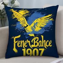 S-Stipriausias-F-FenerbahceS Pagalvės užvalkalas Trumpas pliušas Sofa Dekoratyvinė Dovana Namai Dvipusis spausdinimas Pagalvėlė 12x12in 30x30cm