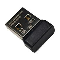 USB pelės imtuvo adapteris G502 Kompaktiškas nešiojamas dizainas Perjungimas tarp kelių įrenginių Stabilus belaidis ryšys „Plug and Play“ donglas juoda
