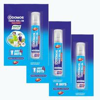 Odomos audinio rutulinis repelentas nuo uodų 24 ml (8ml x 3) | Ilgalaikė apsauga | Pediatro sertifikuota ir kliniškai patikrinta