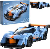 CaDA lenktynininko konstruktoriaus kaladėlės, „Phantom Velocity Race Car“ sportinis automobilis, 165 detalės
